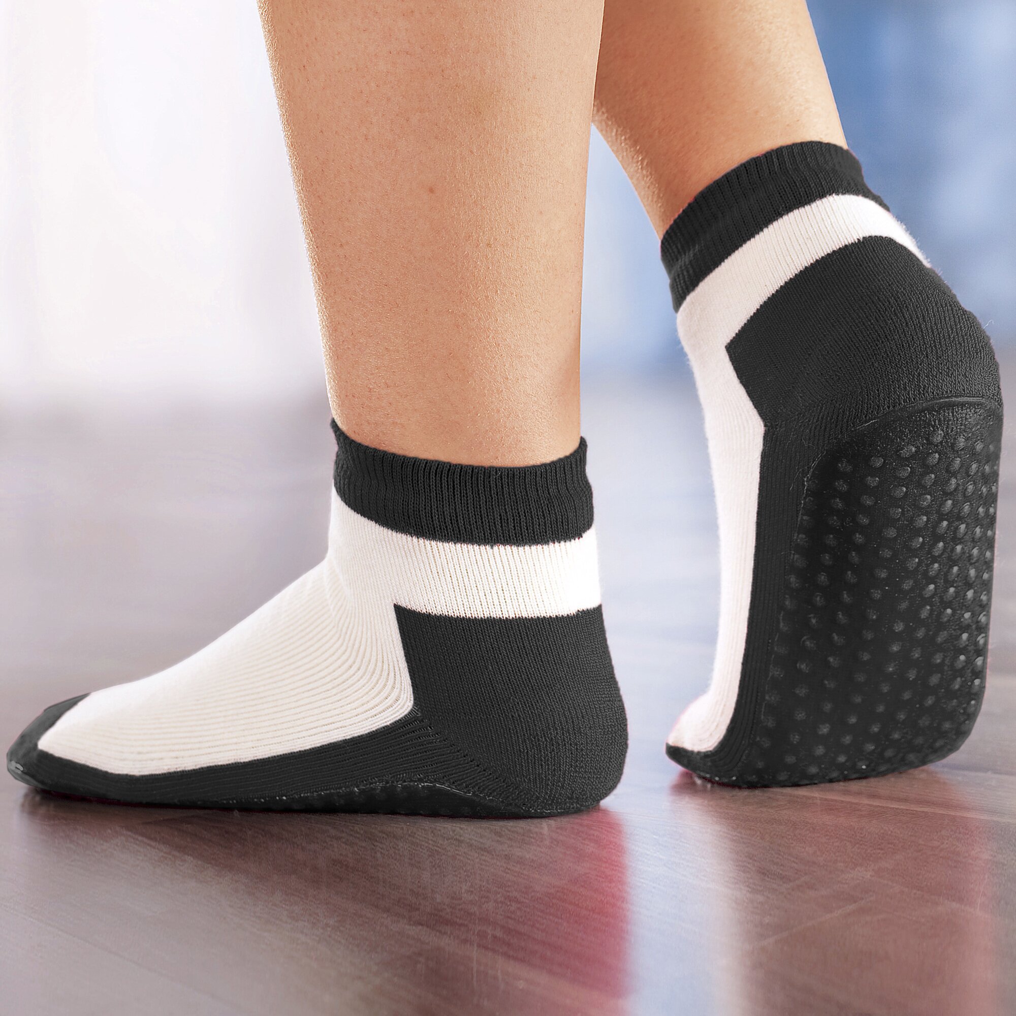 Image of Anti-Rutsch-Socken, Größe: 39, schwarz