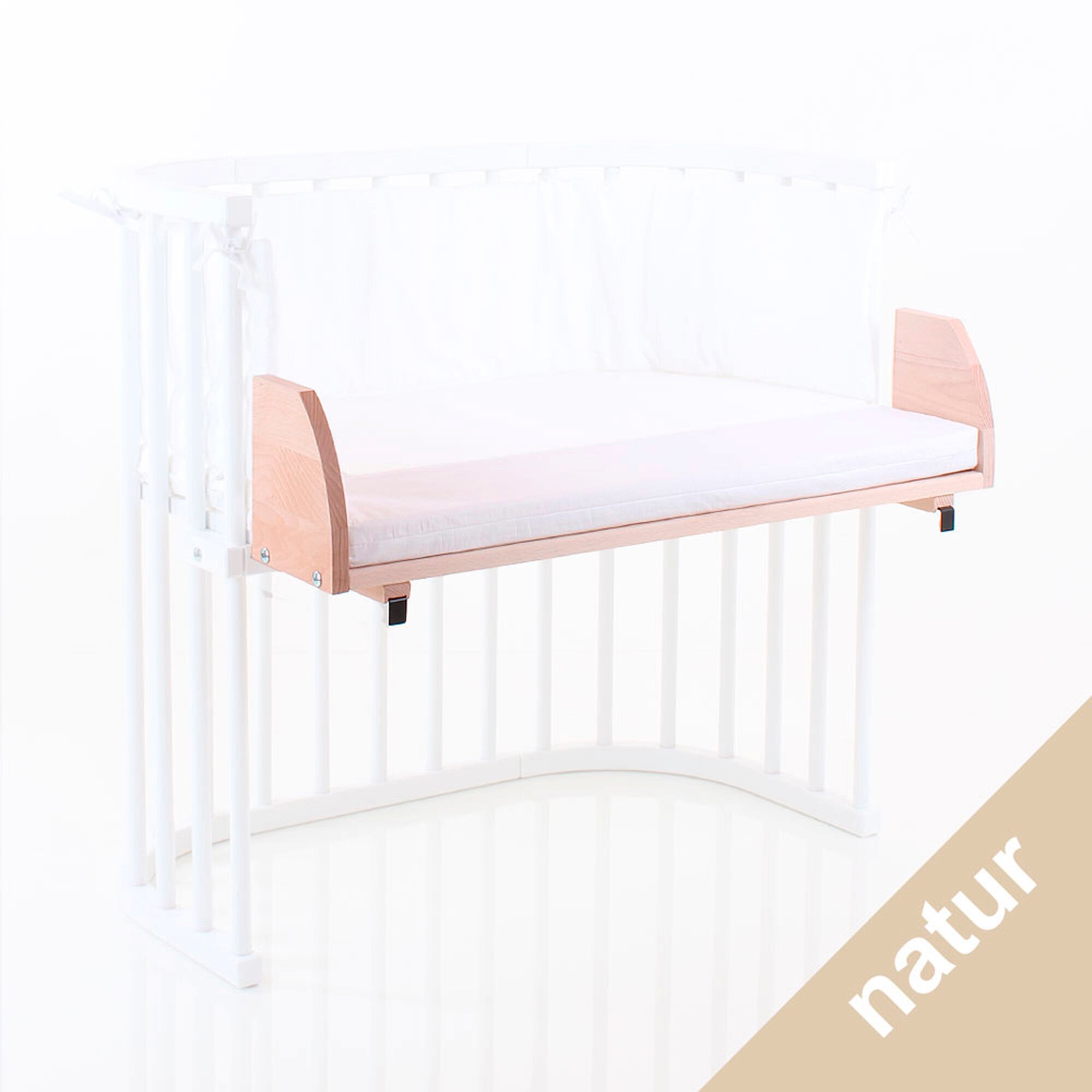 babybay Verlängerungsseite Farbe: Natur