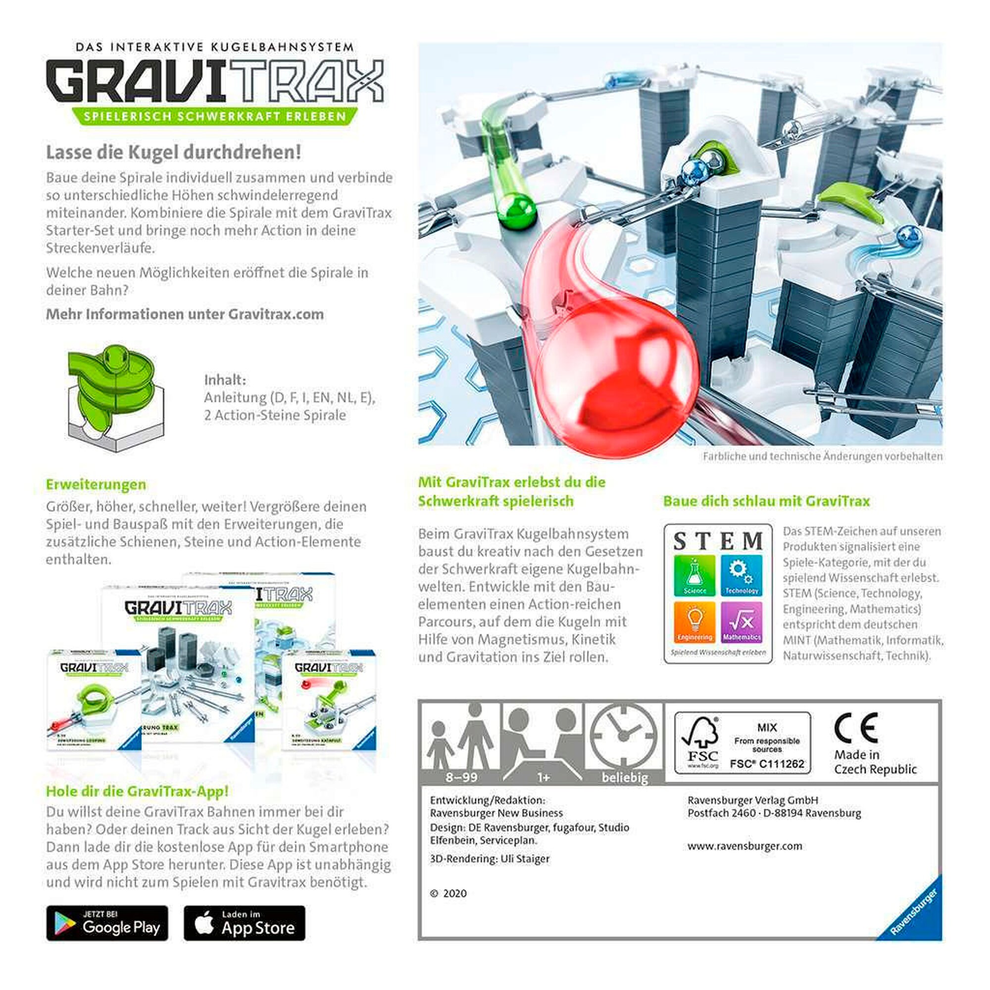  Gravitrax - Marble Run - 2 Pc(s)