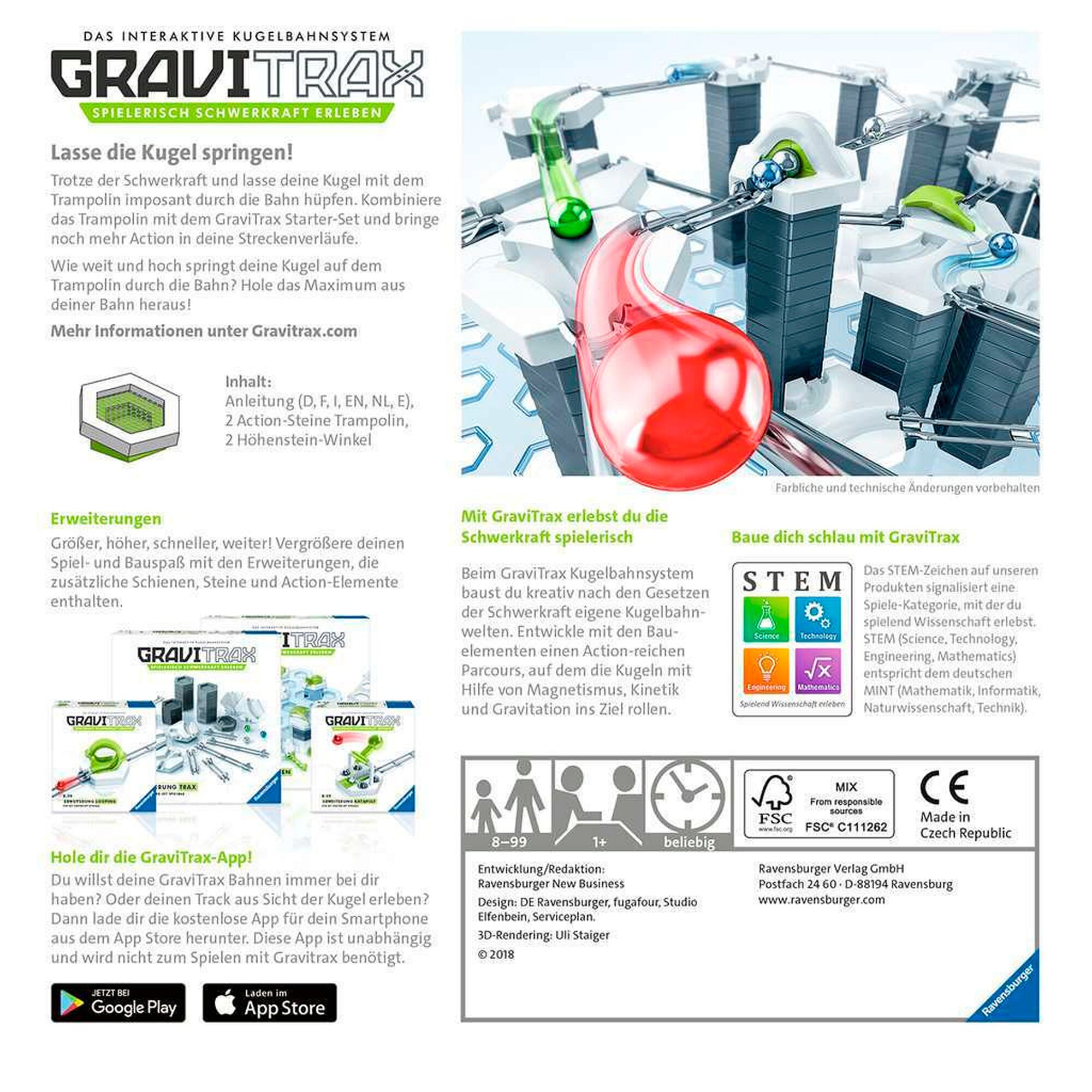 Gravitrax Extension Kit Trampoline