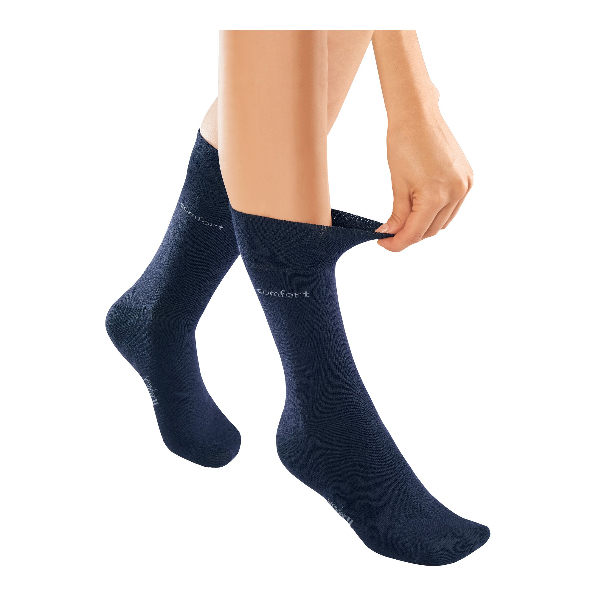 wonderWALK Komfort-Socken, 2 Paar, Größe: 43