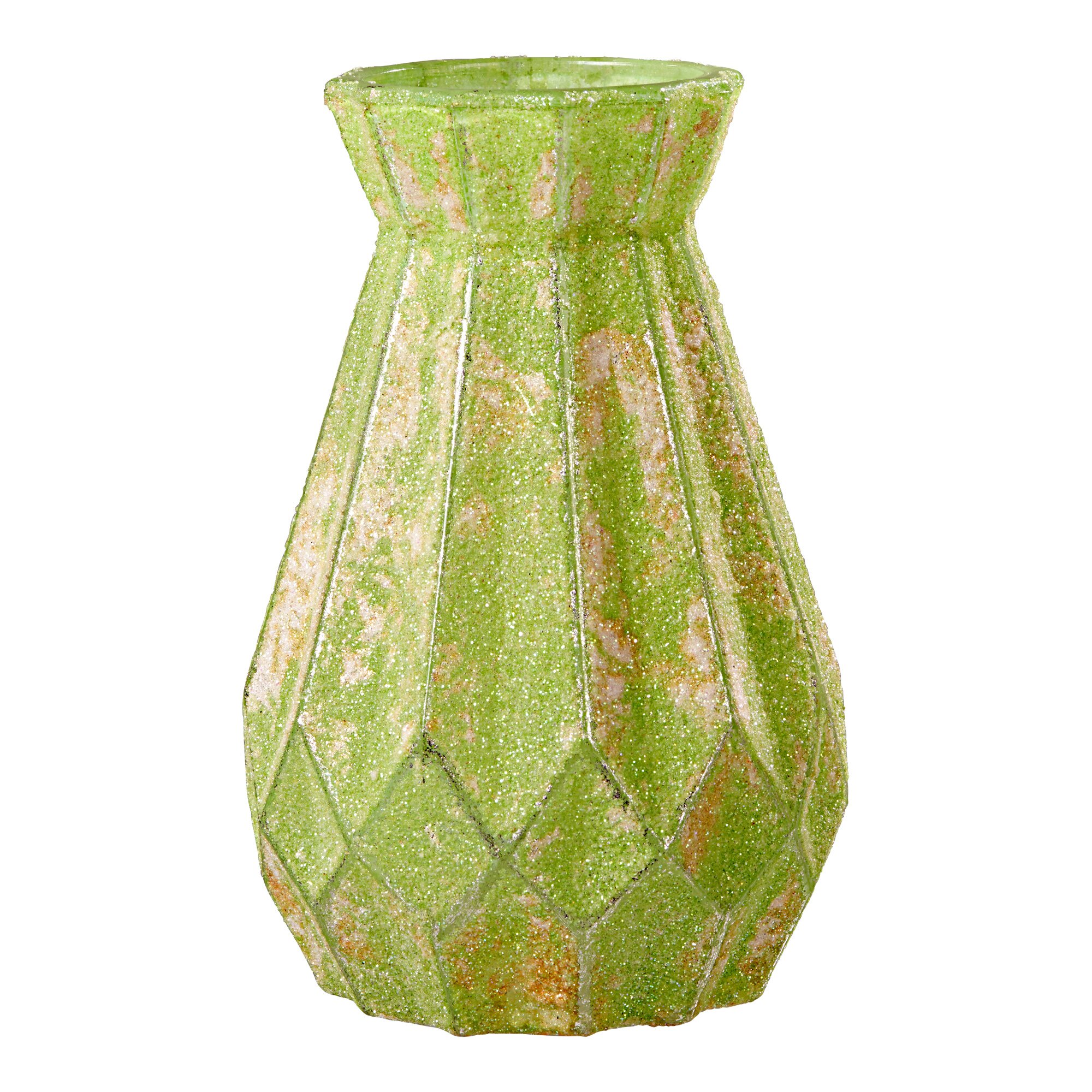 Glas-Vase Grün