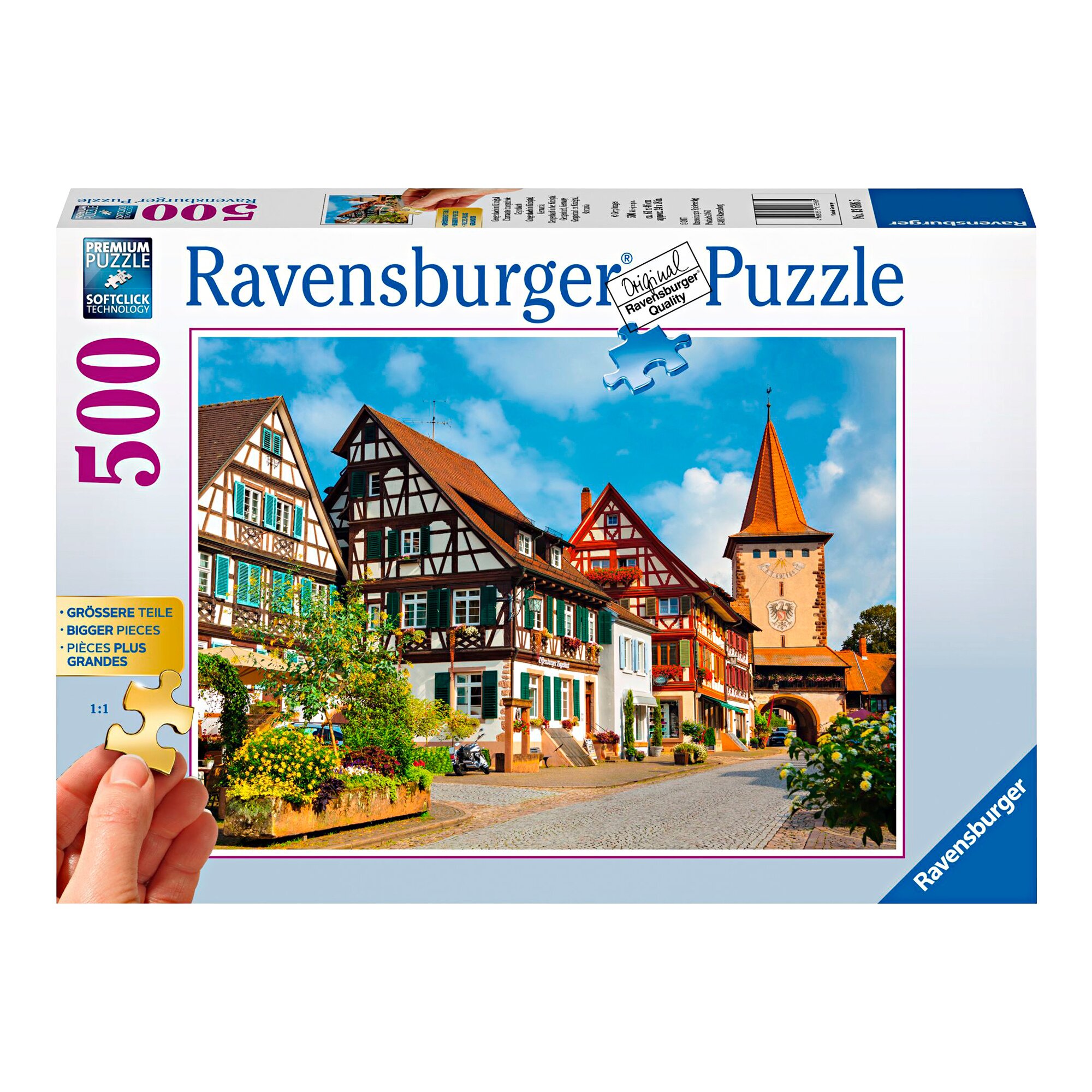 Image of Puzzle "Gengenbach im Kinzigtal", 500 Teile