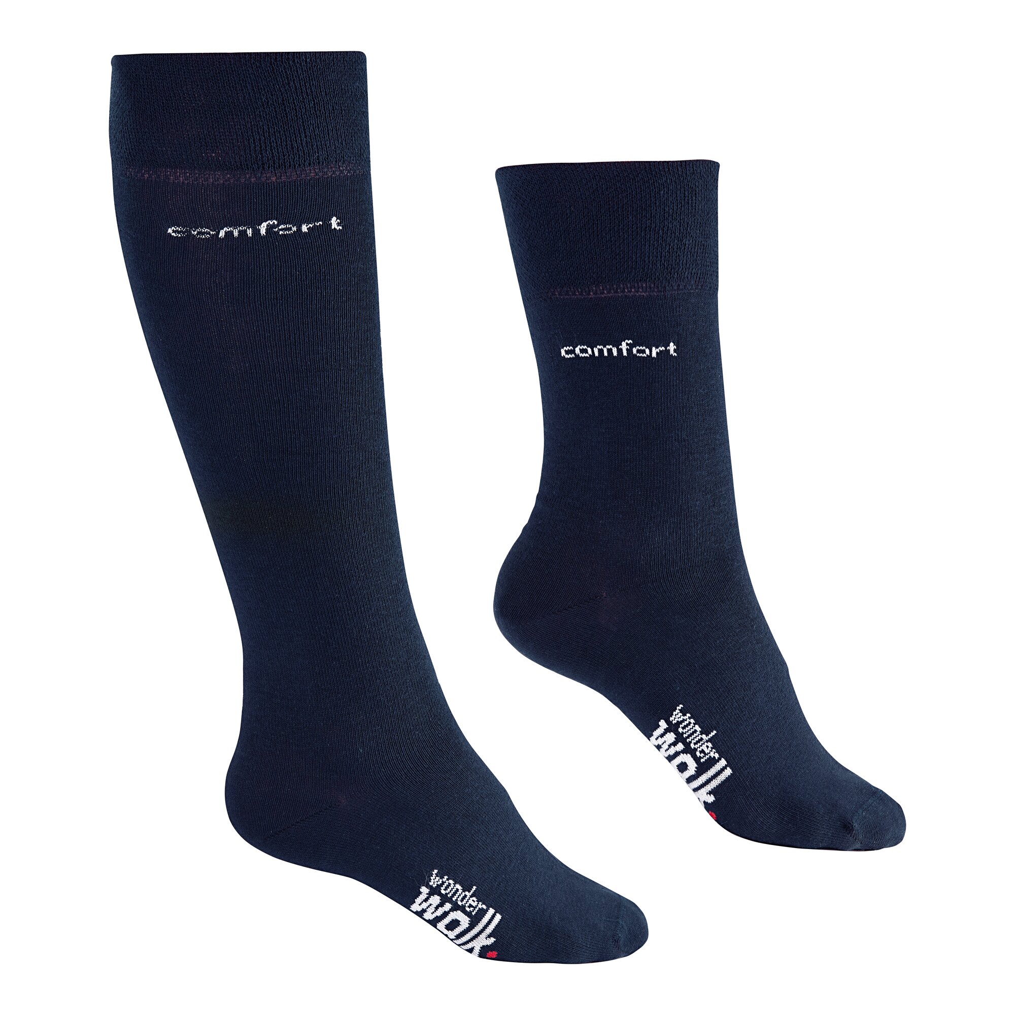 Komfort-Socken-Set, 2 Paar, Größe: 39