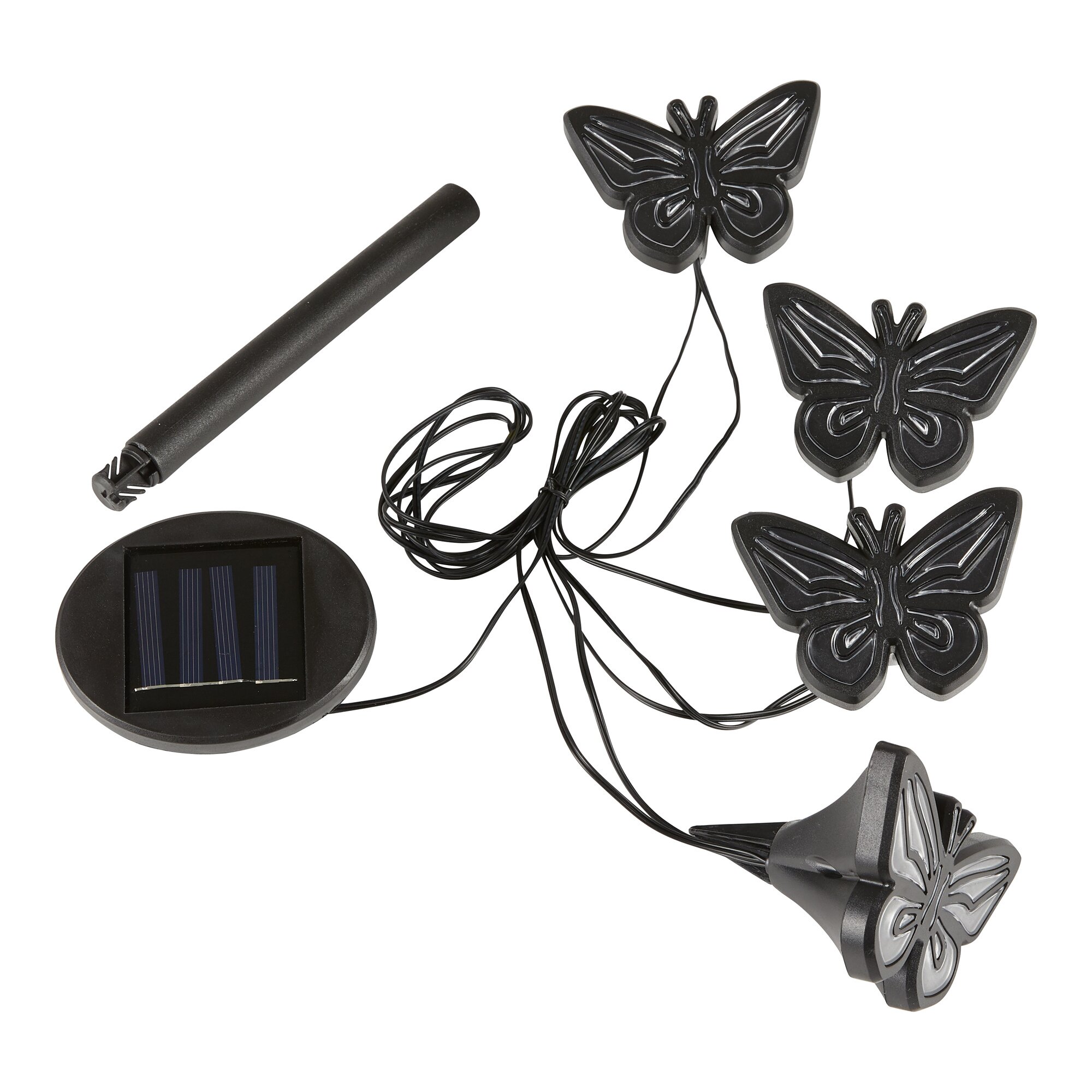 Image of Solar Schmetterlingsleuchten, 4 Stück
