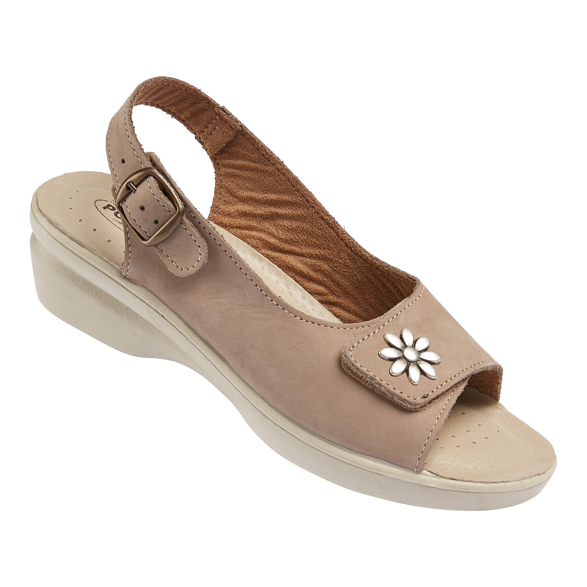 Sandalette „Gänseblümchen“, Größe: 37