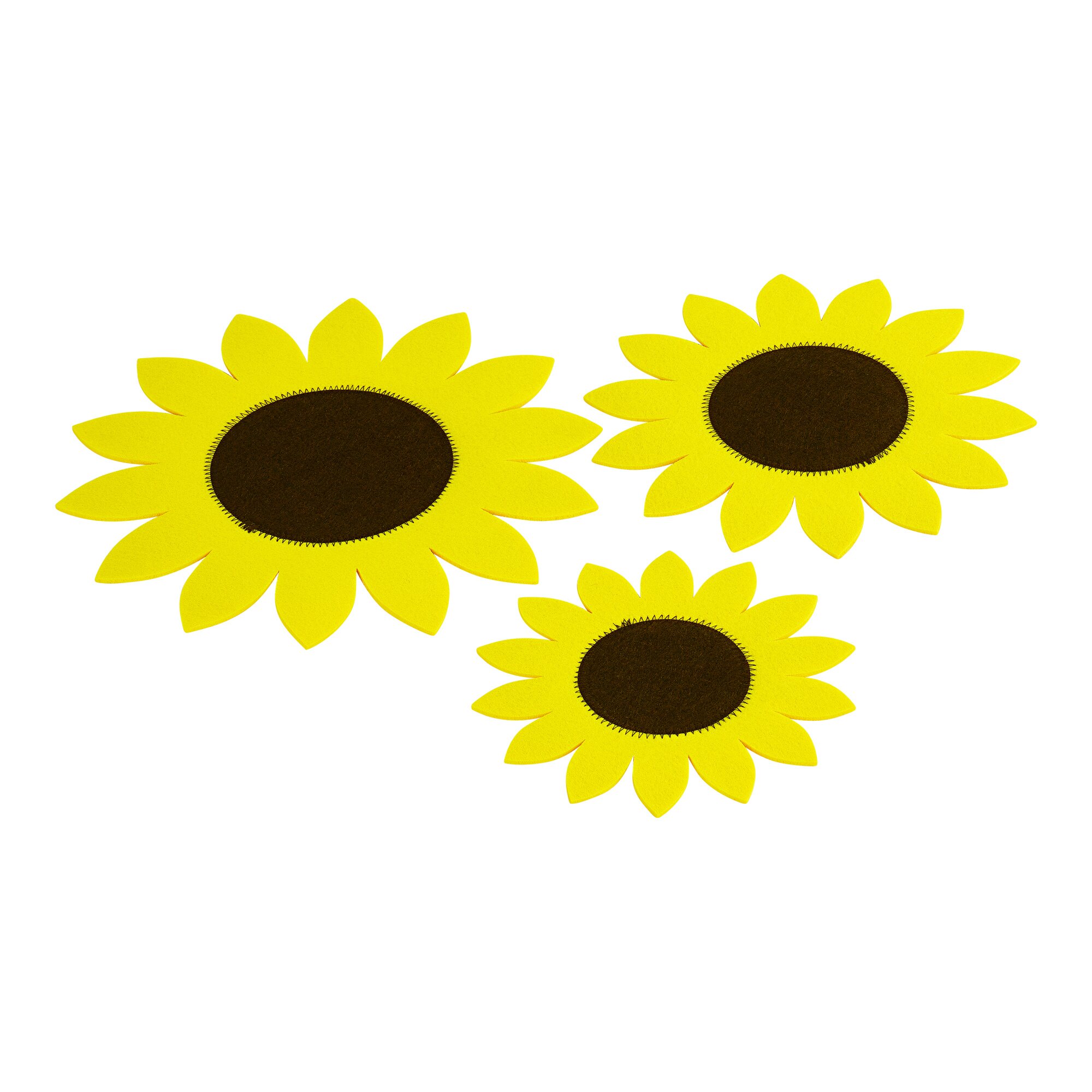 genialo®Pfannenschoner Sonnenblume, 3 Stück