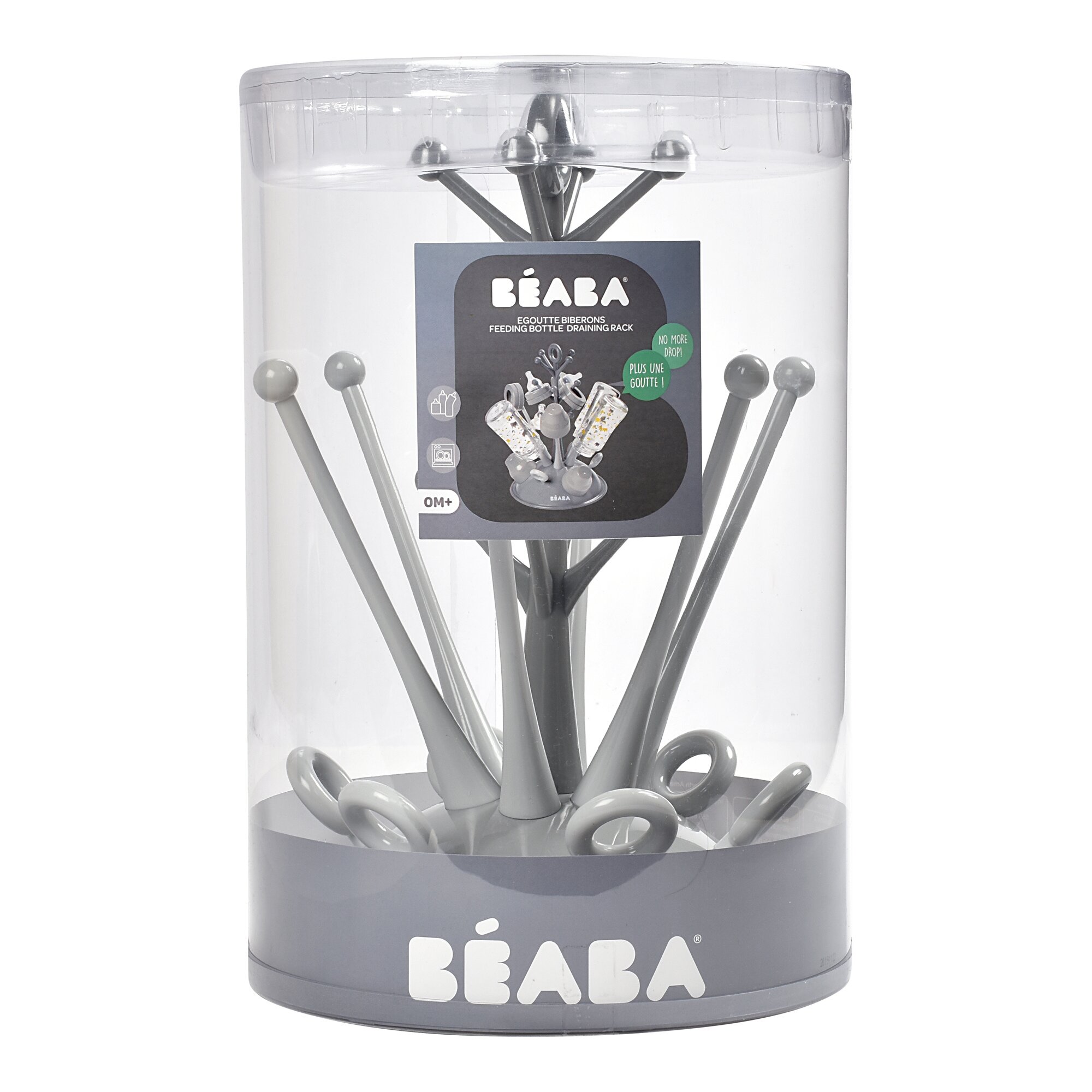 Beaba Tree Draining Rack bottle drying rack Grey 1 pc