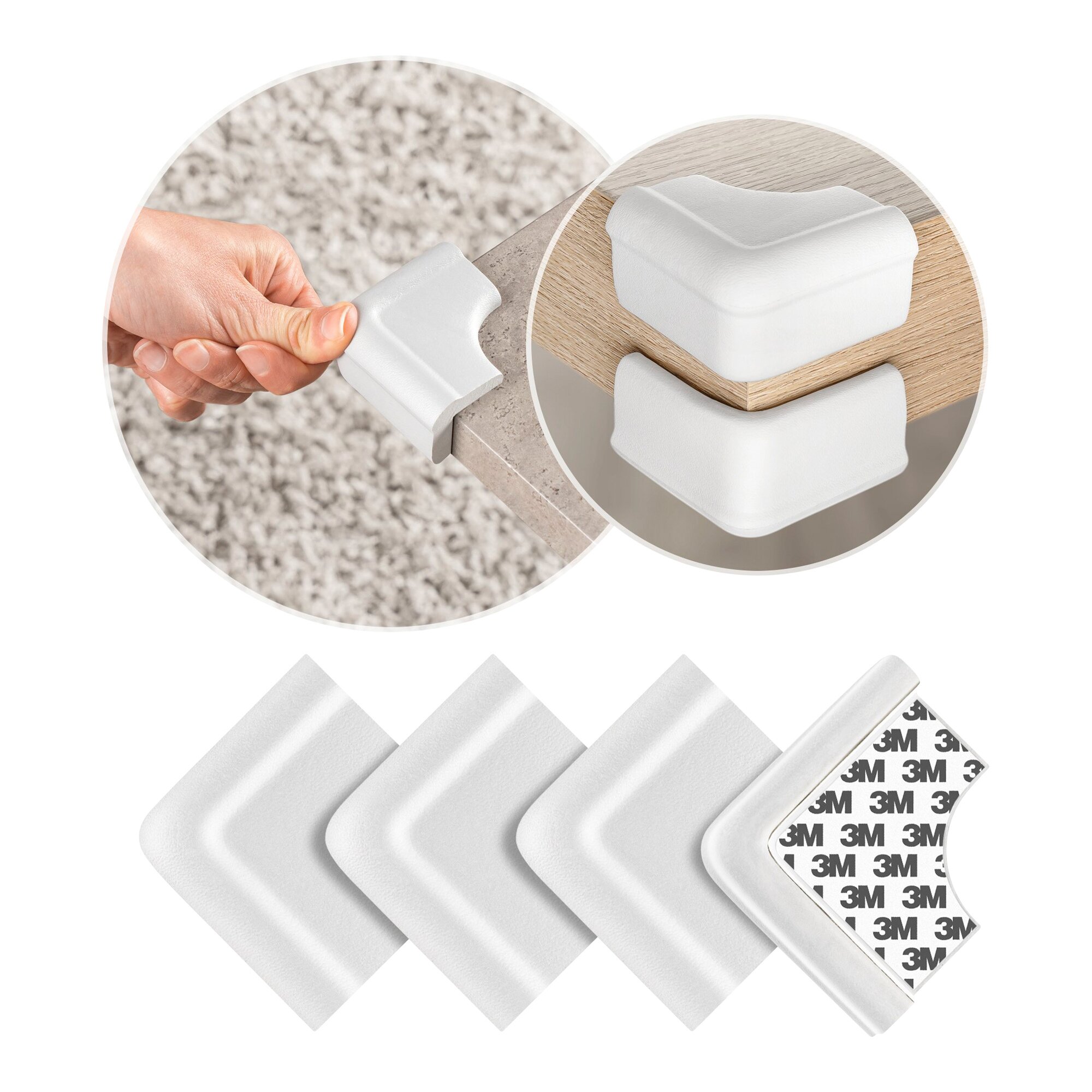 Reer 4er-Pack Eckenschutz soft