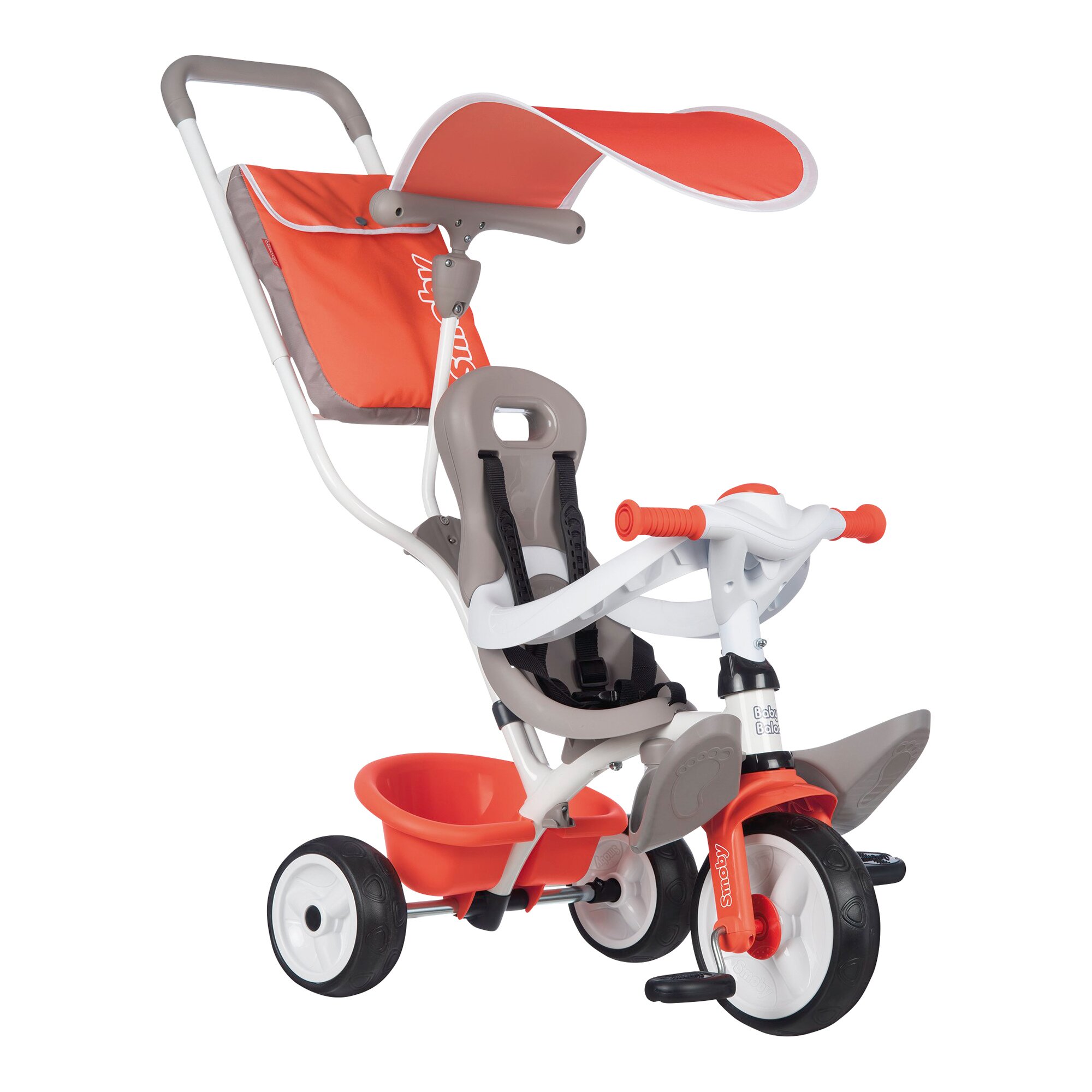 SMOBY Tricycle enfant Baby Balade Rouge - 