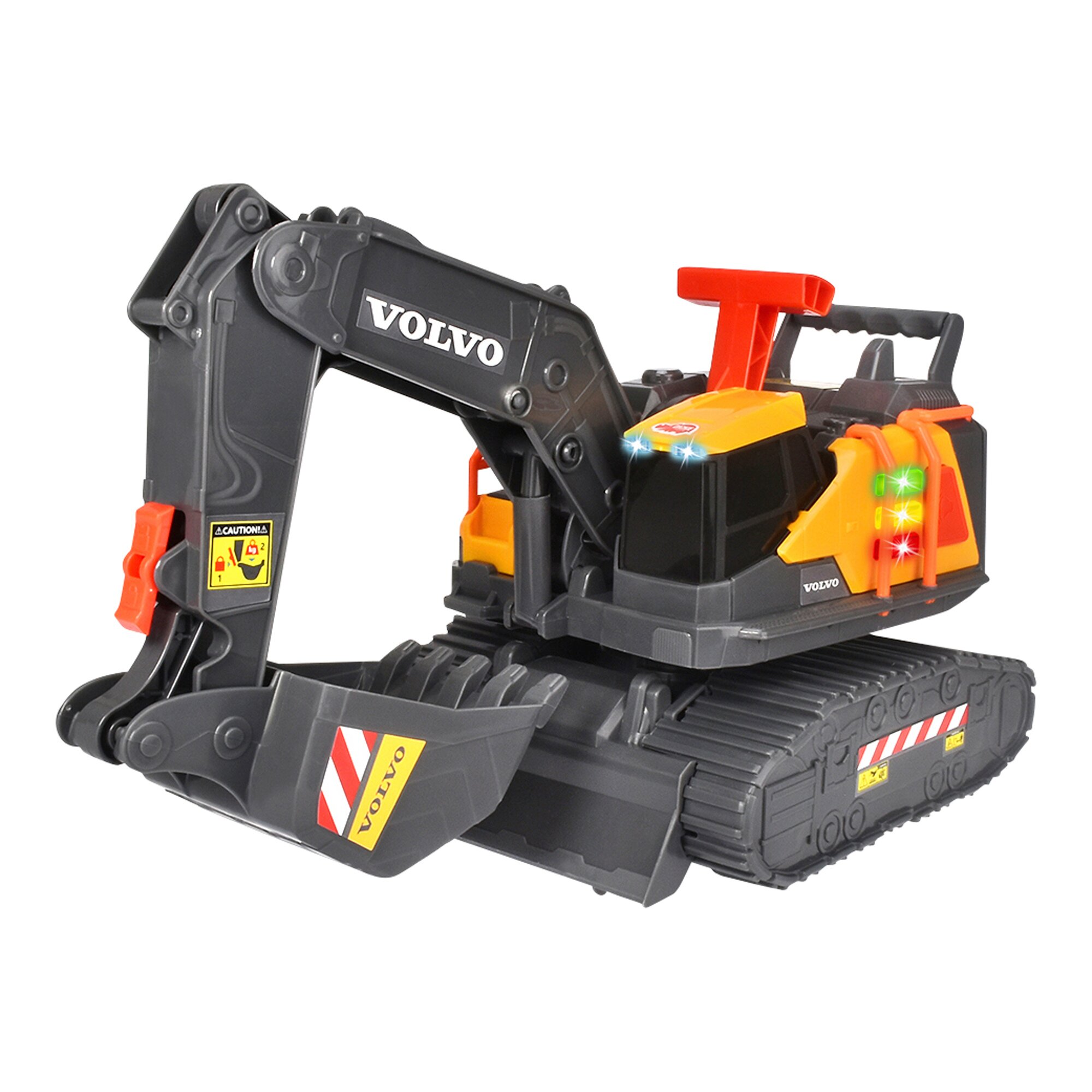 Dickie Toys  Spielzeug-Bagger Volvo Weight Lift Excavator, mit Licht und Sound
