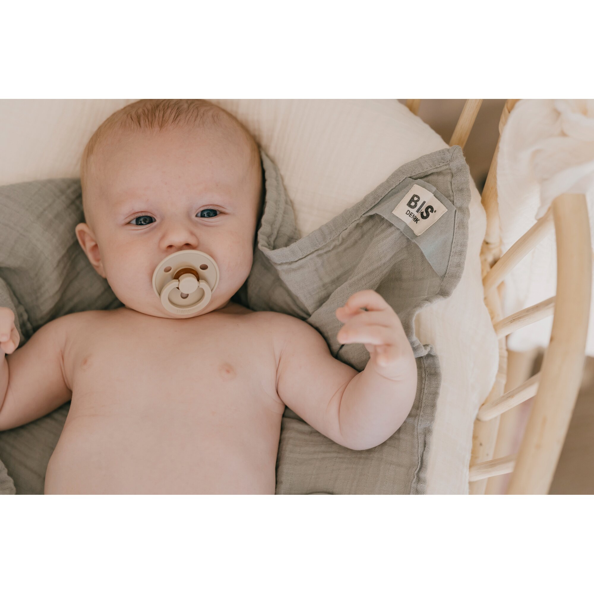 BIBS Muslin Cloth cloth nappies Sage 2 pc