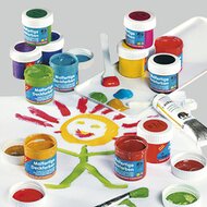 Malfertige Deckfarben 