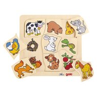 Legespiel "Wer frisst was?quot; von GOKI