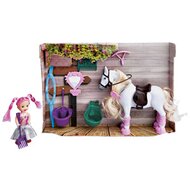 Pferde-Set mit P&uuml;ppchen 