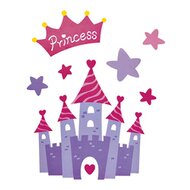 Wandsticker "Feenschloss" 