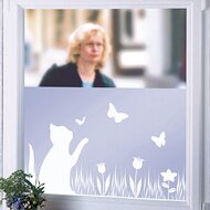 Sichtschutzfolie "Katzen" 