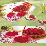 Tischset "Erdbeeren" 
