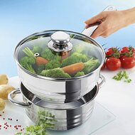 Cuiseur vapeur en inox 