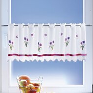 Gardine "Blumen" 