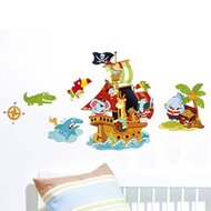 Maxi-Sticker "Piratenschiff" 