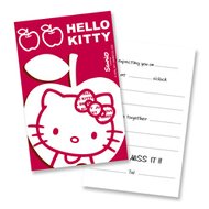 Einladungskarten von HELLO KITTY