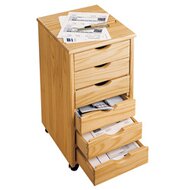 Holz-Rollcontainer 