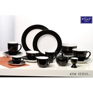 Geschirr-Set Doppio schwarz von Flirt by Ritzenhoff & Breker