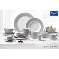 Geschirr-Set Doppio Grau von Flirt by Ritzenhoff & Breker