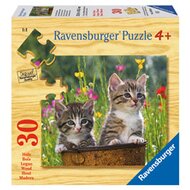 Holzpuzzle 30 Teile, Zwei s&uuml;&szlig;e K&auml;tzchen von RAVENSBURGER