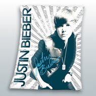 Fleecedecke JUSTIN BIEBER, 130 x 160 cm von JUSTIN BIEBER