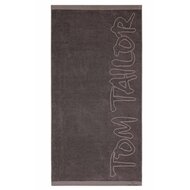 BASIC Badetuch und Strandtuch 90x180 cm, dark grey von TOM TAILOR