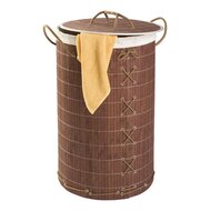 WENKO W&auml;schetruhe Bamboo in Dunkelbraun 