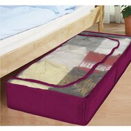 WENKO Unterbettkommode Brombeere, 2er Set 
