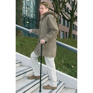 WENKO Reise-Spazierstock mit Licht & Alarm 