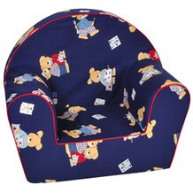 Kinderfauteuil blauw 