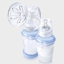 ISIS borstpomp met VIA bewaarsysteem van PHILIPS AVENT