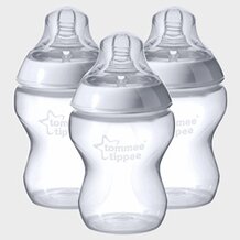 3er-Pack Weithalsflasche von TOMMEE TIPPEE
