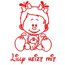 Auto-Aufkleber mit Namen von HOFFIS