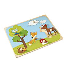 Puzzle en bois &laquo; Animaux de la for&ecirc;t &raquo; de SOLINI