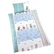 Linge de lit &laquo; Animaux du zoo &raquo; 