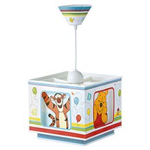 Lampe &agrave; suspension de DISNEY WINNIE L'OURSON