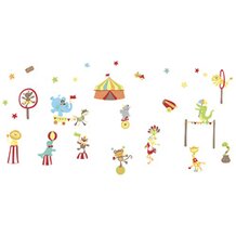 Wandsticker "Mr Giggles Zoo" von FunToSee™