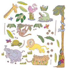 Wandsticker "Dschungelsafari" von FunToSee™