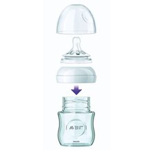 Le biberon en verre Natural 240 ml de PHILIPS AVENT