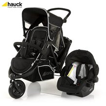 Geschwisterwagen "Freerider Shop'n Drive" Design 2013 von HAUCK