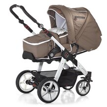 Kombikinderwagen "Racer GT" Design 2013 Blume cappuccino/ecrue von HARTAN