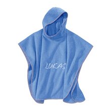 Bade-Poncho mit Namen 