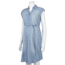 Jeansjurk van MAMA LICIOUS®