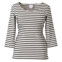 Still-Shirt stripe caviar von BOOB